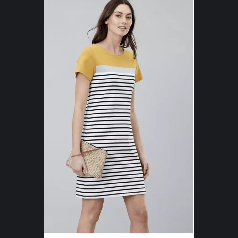 Joules Riviera Dress with Short Sleeves T-Shirt Dress size US6